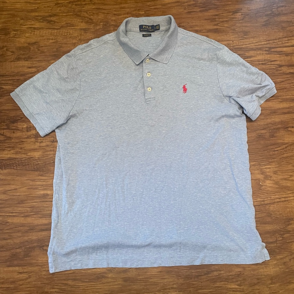 Ralph Lauren Light Blue Polo Shirt